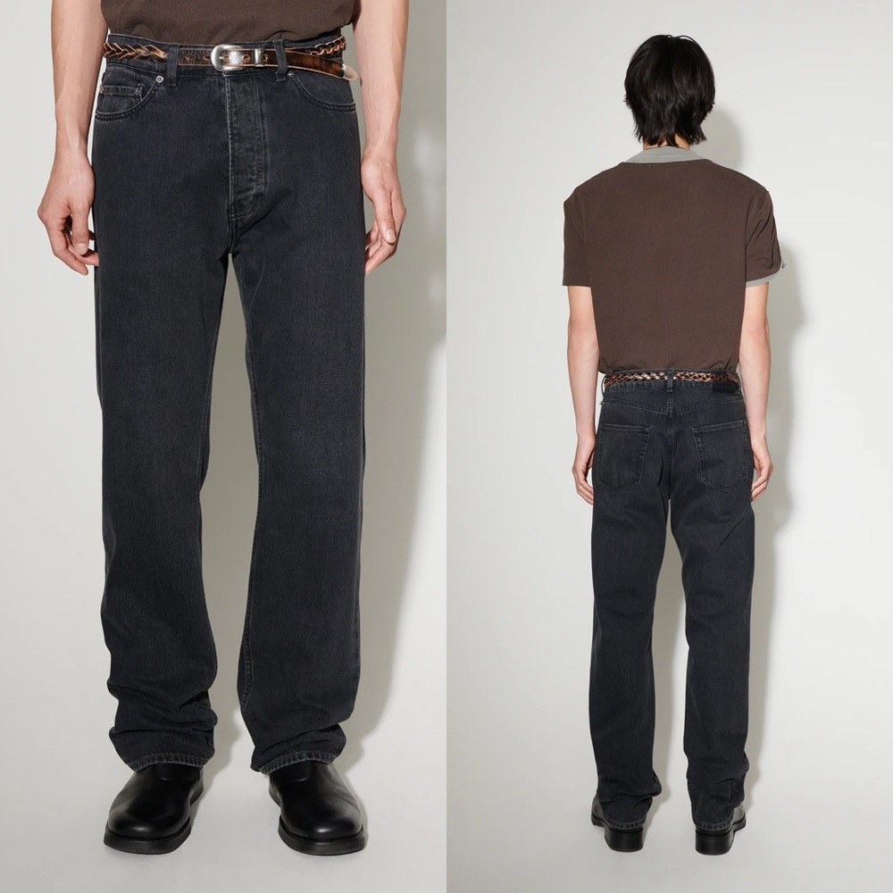 Our Legacy | First Cut Washed Black Denim Waist 33